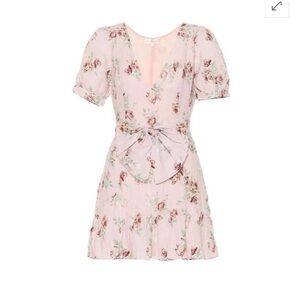 LoveShackFancy Women's Pink and Green Dress size XS